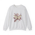 Matching Couple Sweatshirt - Butterfly & Moth Matching Couple Premium Fleece Sweatshirt Vintage Art His Hers Honeymoon Gift - Design B