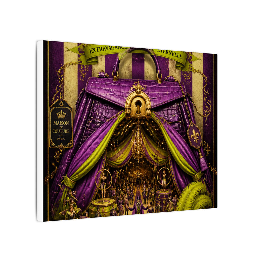 Handbag Big Top Wall Art Canvas 16×20 Baroque Home Office Decor Maximalist Print