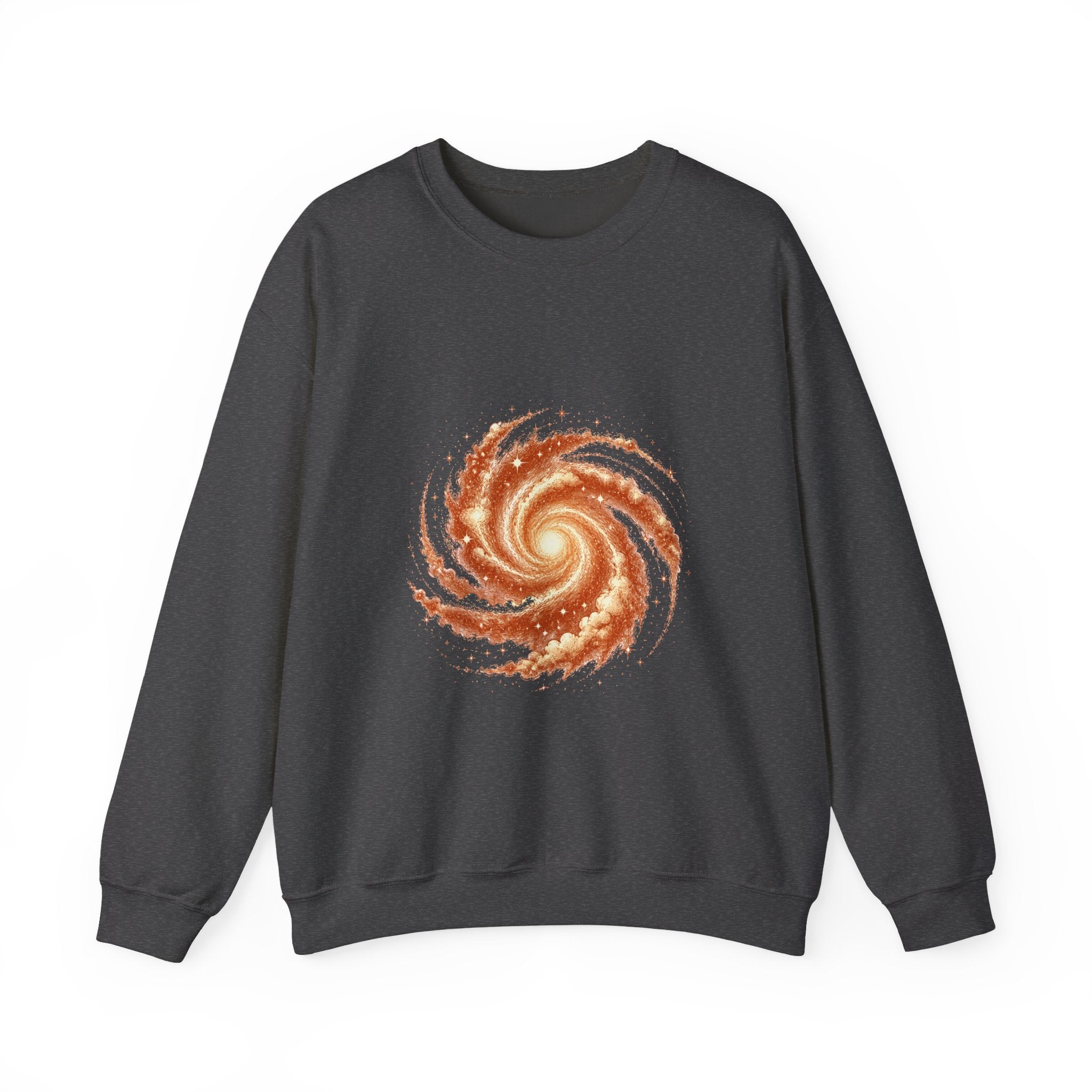 Matching Couple Sweatshirt - Galaxy & Supernova Matching Couple Crewneck Sweatshirt Hand-Drawn Art His Hers Best Friend Gift - Design A