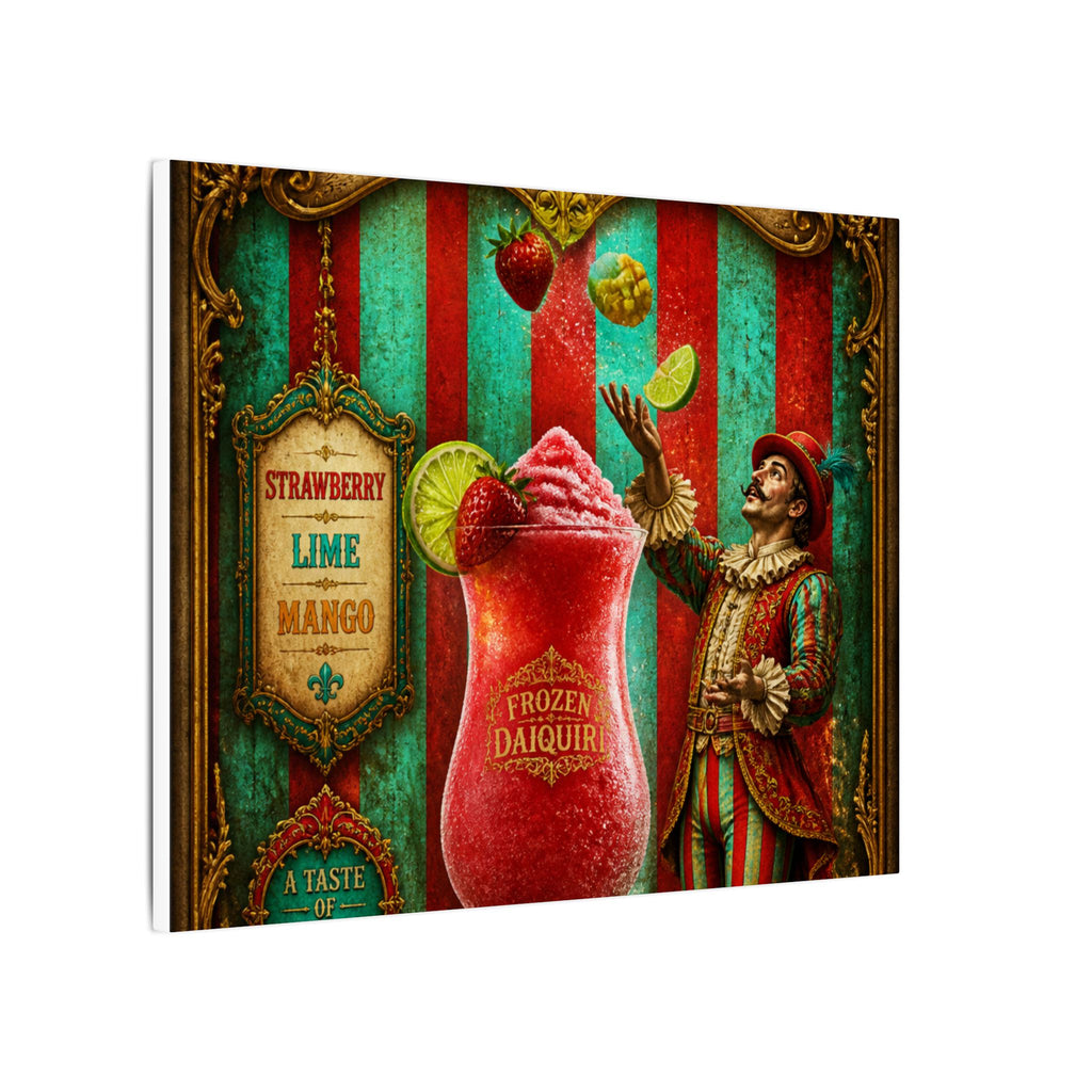 Daiquiri Fruit Juggler Wall Art Canvas 16×20 Baroque Home Office Decor Maximalist Print
