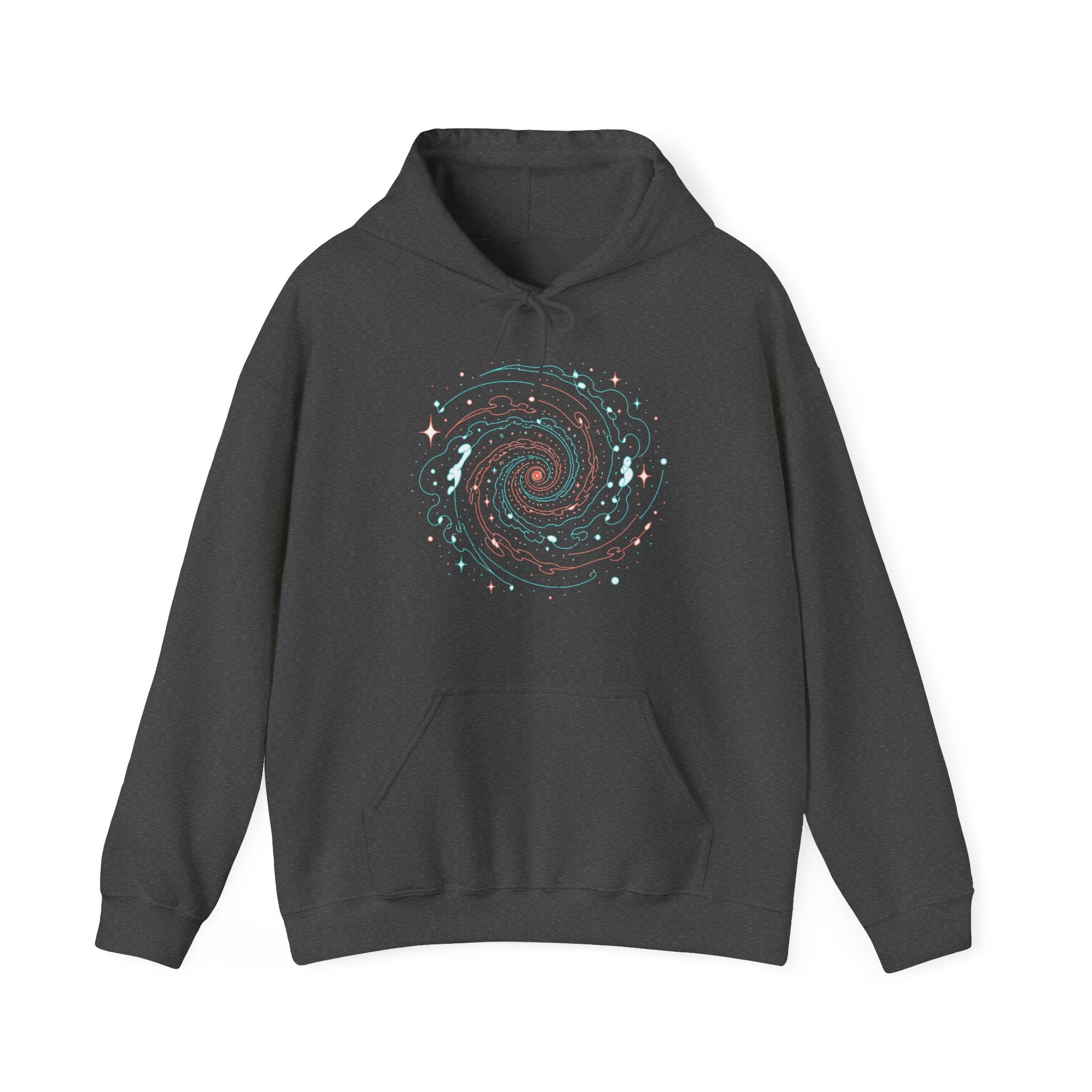 Matching Couple Sweatshirt - Galaxy & Supernova Matching Couple Hooded Sweatshirt Minimalist Art His Hers Valentine Gift - Design A