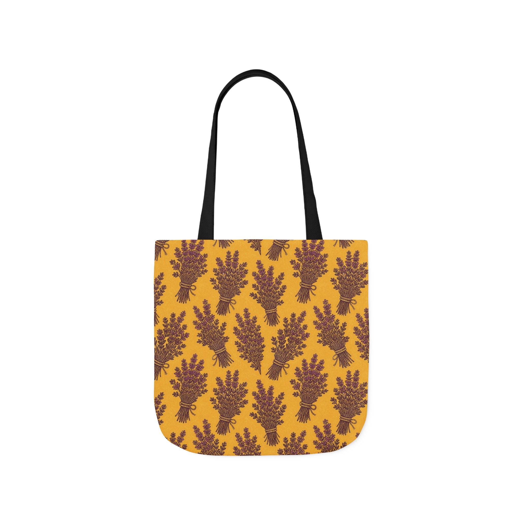 Thyme Bundles Canvas Tote Bag Mediterranean Kitchen Linocut Design Italian Cottagecore Gift