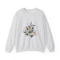 Matching Couple Sweatshirt - Olive Branch & Fig Matching Couple Crewneck Sweatshirt Hand-Drawn Art His Hers Best Friend Gift - Design A