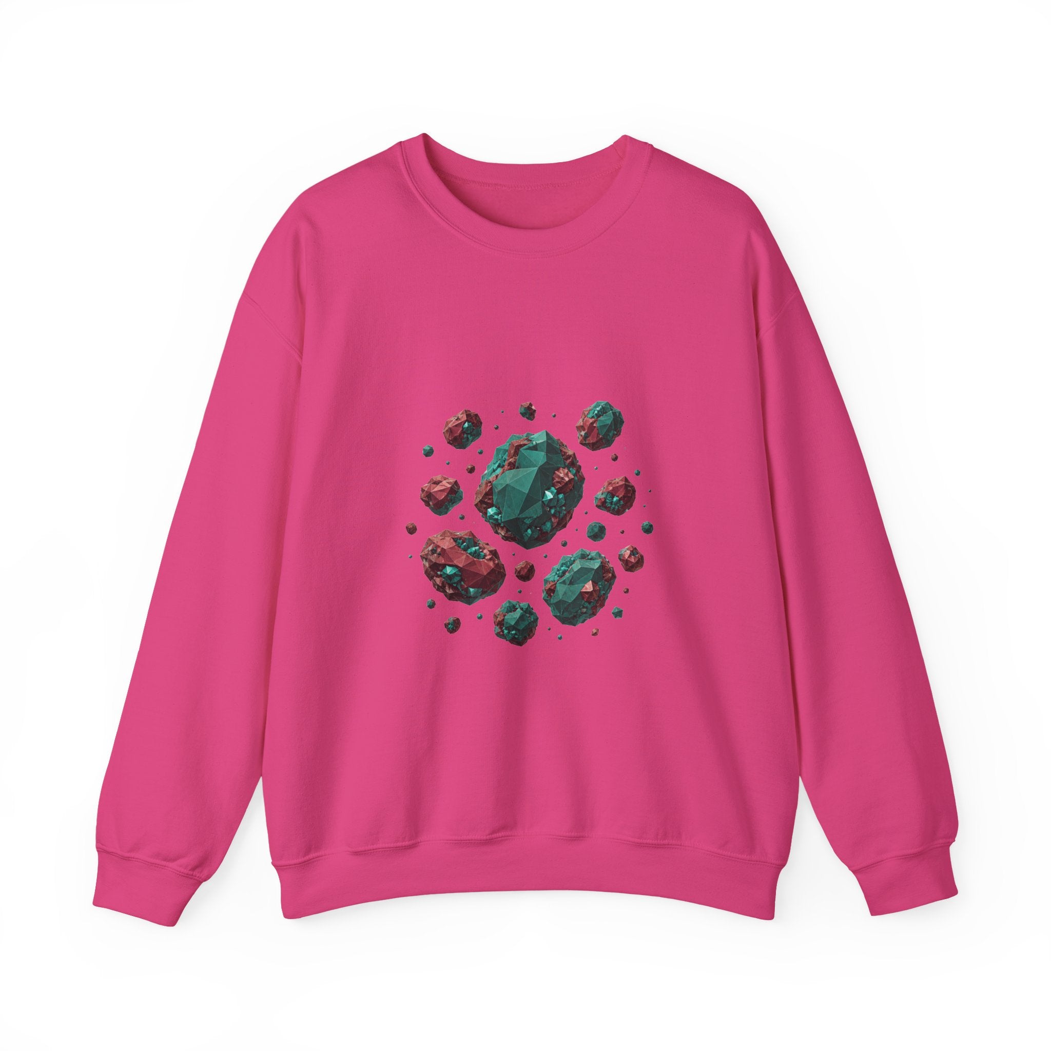 Matching Couple Sweatshirt - Comet & Asteroid Matching Couple Comfort Colors Crew Geometric Art His Hers Love Gift - Design B