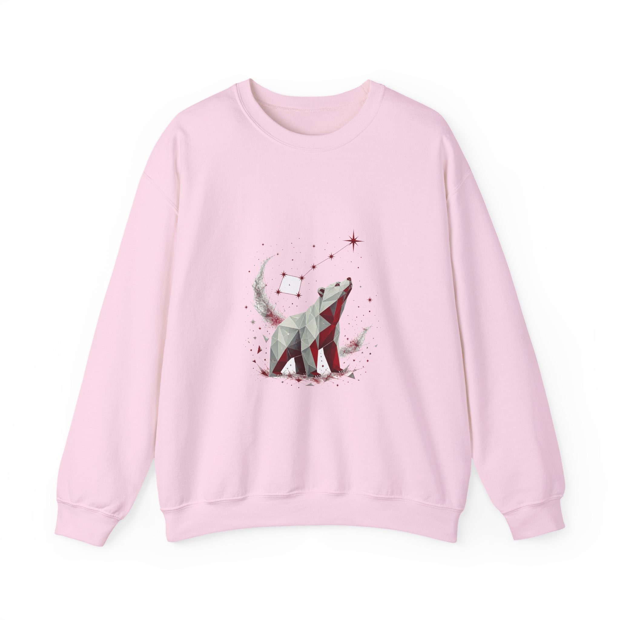 Matching Couple Sweatshirt - Big & Little Dipper Matching Couple Premium Fleece Sweatshirt Geometric Art His Hers Love Gift - Design B