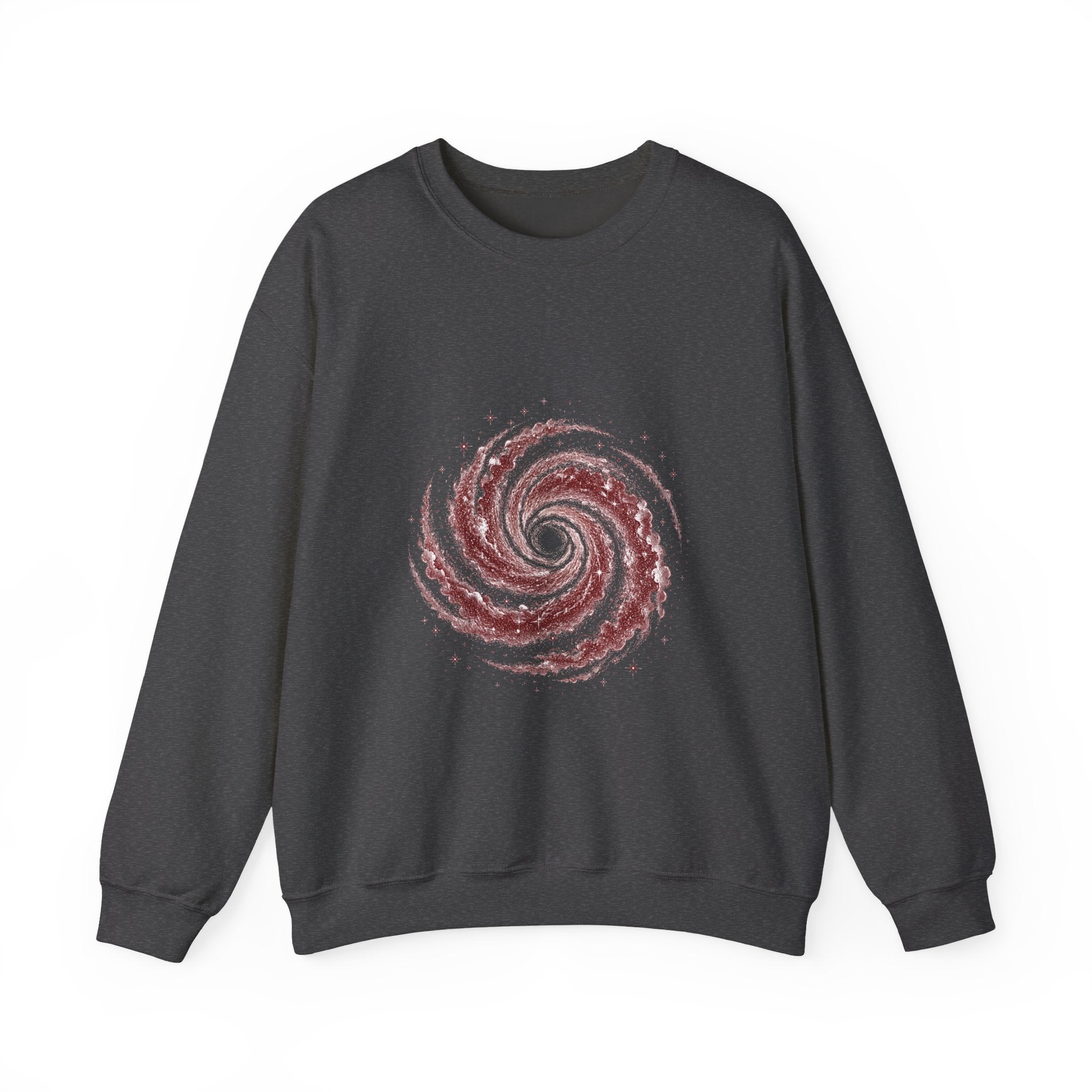 Matching Couple Sweatshirt - Galaxy & Supernova Matching Couple Comfort Colors Crew Hand-Drawn Art His Hers Anniversary Gift - Design A