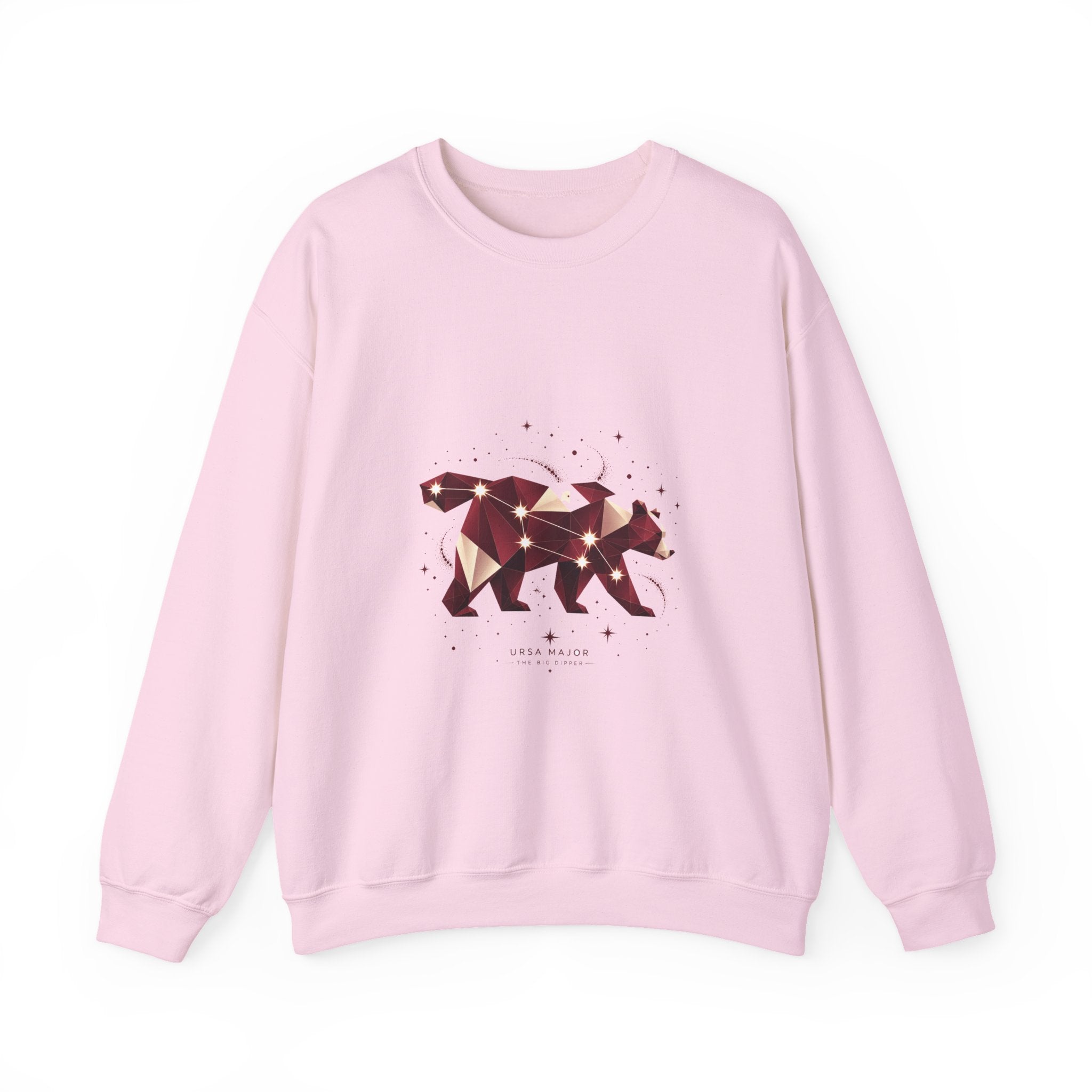 Matching Couple Sweatshirt - Big & Little Dipper Matching Couple Comfort Colors Crew Geometric Art His Hers Love Gift - Design A