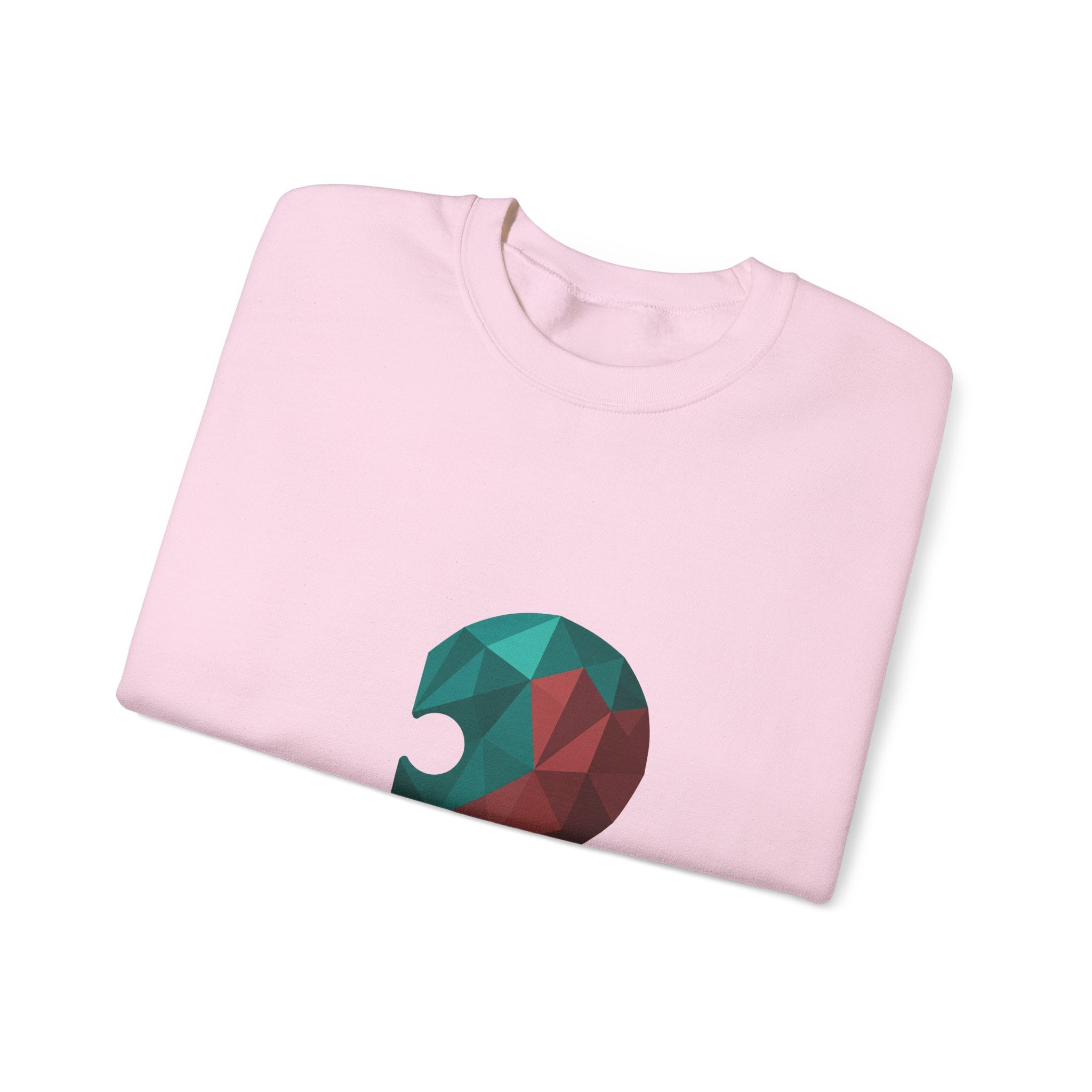 Matching Couple Sweatshirt - Puzzle Pieces Matching Couple Premium Fleece Sweatshirt Geometric Art His Hers Love Gift - Design B