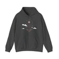 Matching Couple Sweatshirt - Evening & Morning Star Matching Couple Hooded Sweatshirt Minimalist Art His Hers Valentine Gift - Design A