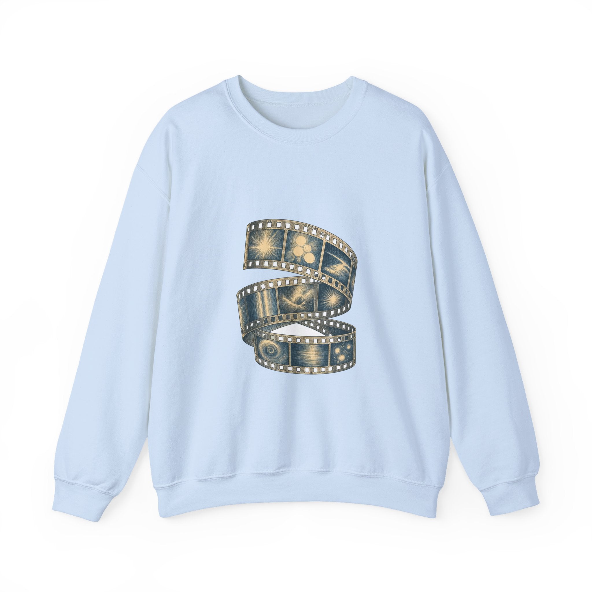 Matching Couple Sweatshirt - Camera & Film Matching Couple Comfort Colors Crew Vintage Art His Hers Honeymoon Gift - Design B