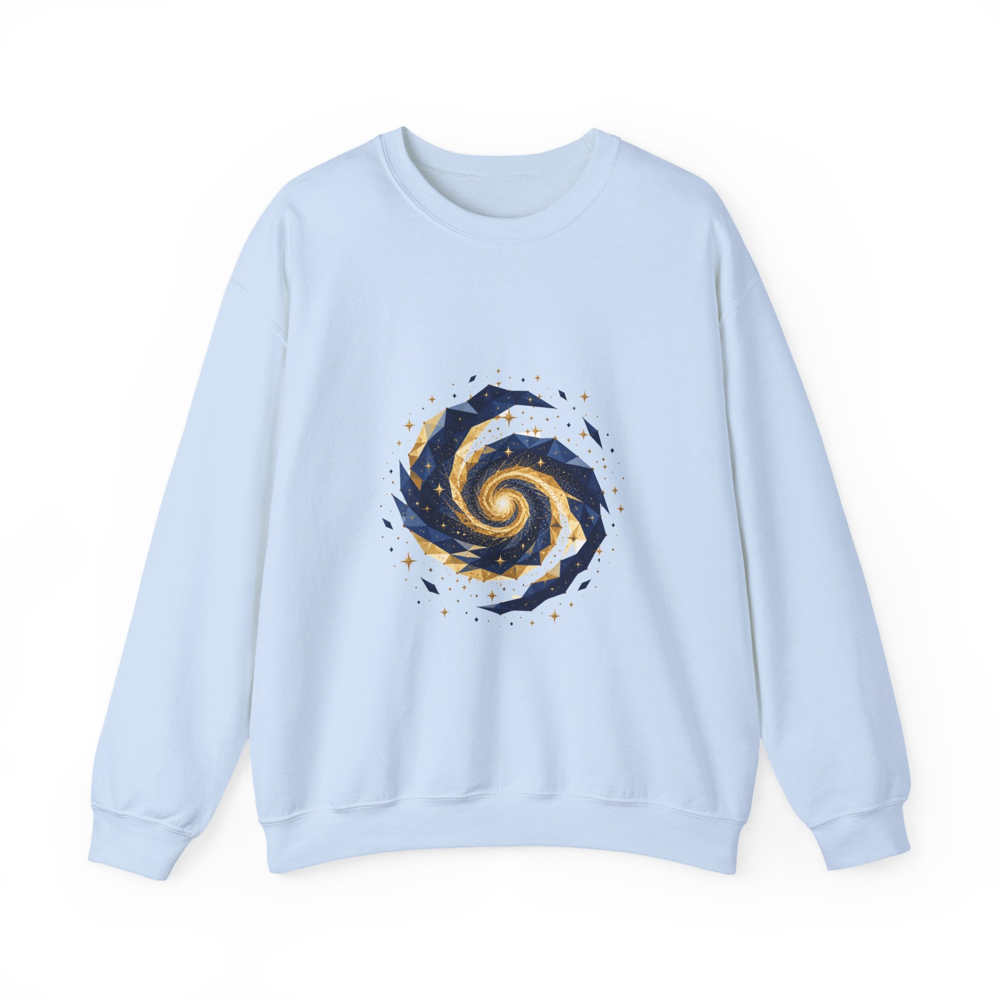 Matching Couple Sweatshirt - Galaxy & Supernova Matching Couple Comfort Colors Crew Geometric Art His Hers Love Gift - Design A