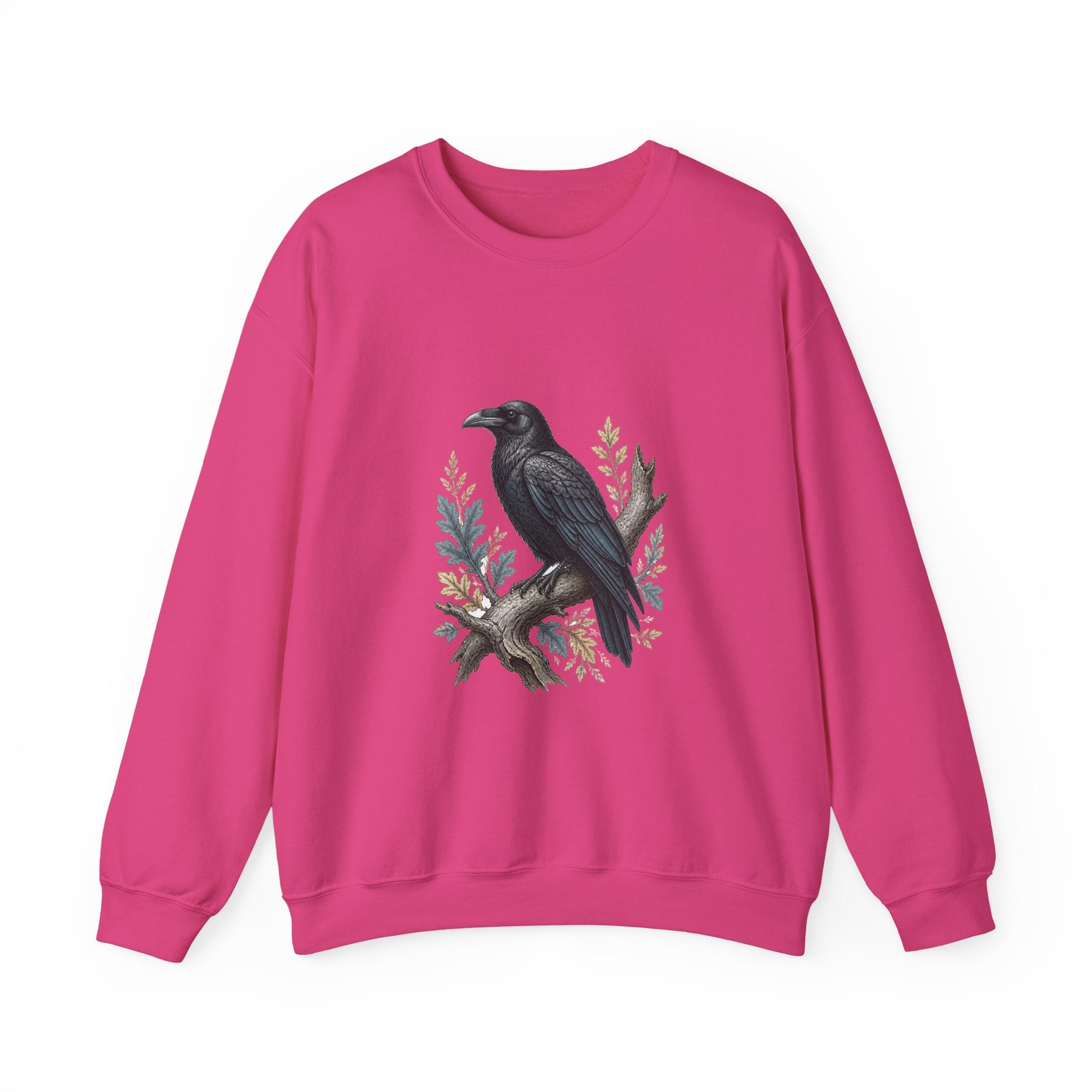 Matching Couple Sweatshirt - Raven & Swan Matching Couple Comfort Colors Crew Vintage Art His Hers Honeymoon Gift - Design A