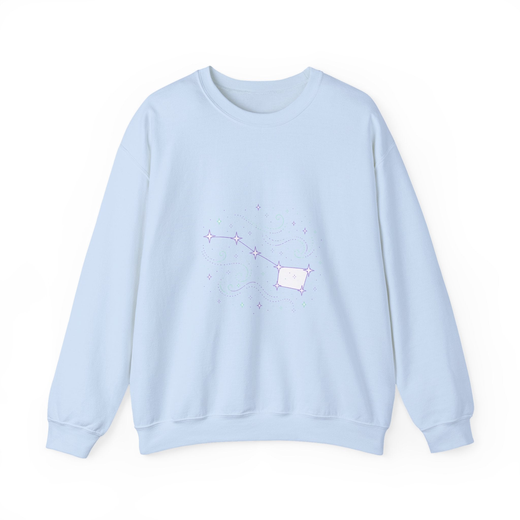Matching Couple Sweatshirt - Big & Little Dipper Matching Couple Premium Fleece Sweatshirt Minimalist Art His Hers Christmas Gift - Design A