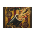 Sushi Roll Cannon Wall Art Canvas 24×36 Baroque Studio Decor Maximalist Print