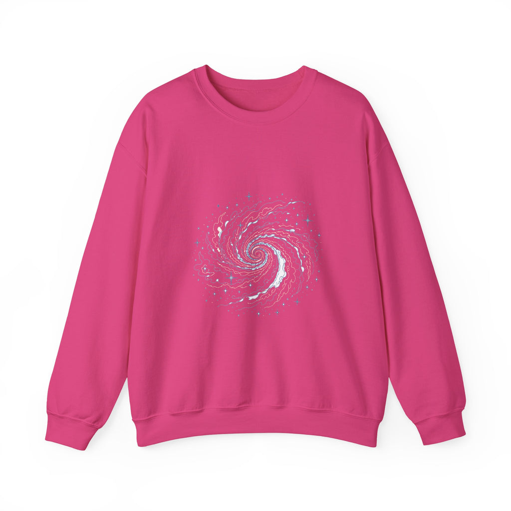Matching Couple Sweatshirt - Galaxy & Supernova Matching Couple Premium Fleece Sweatshirt Minimalist Art His Hers Christmas Gift - Design A