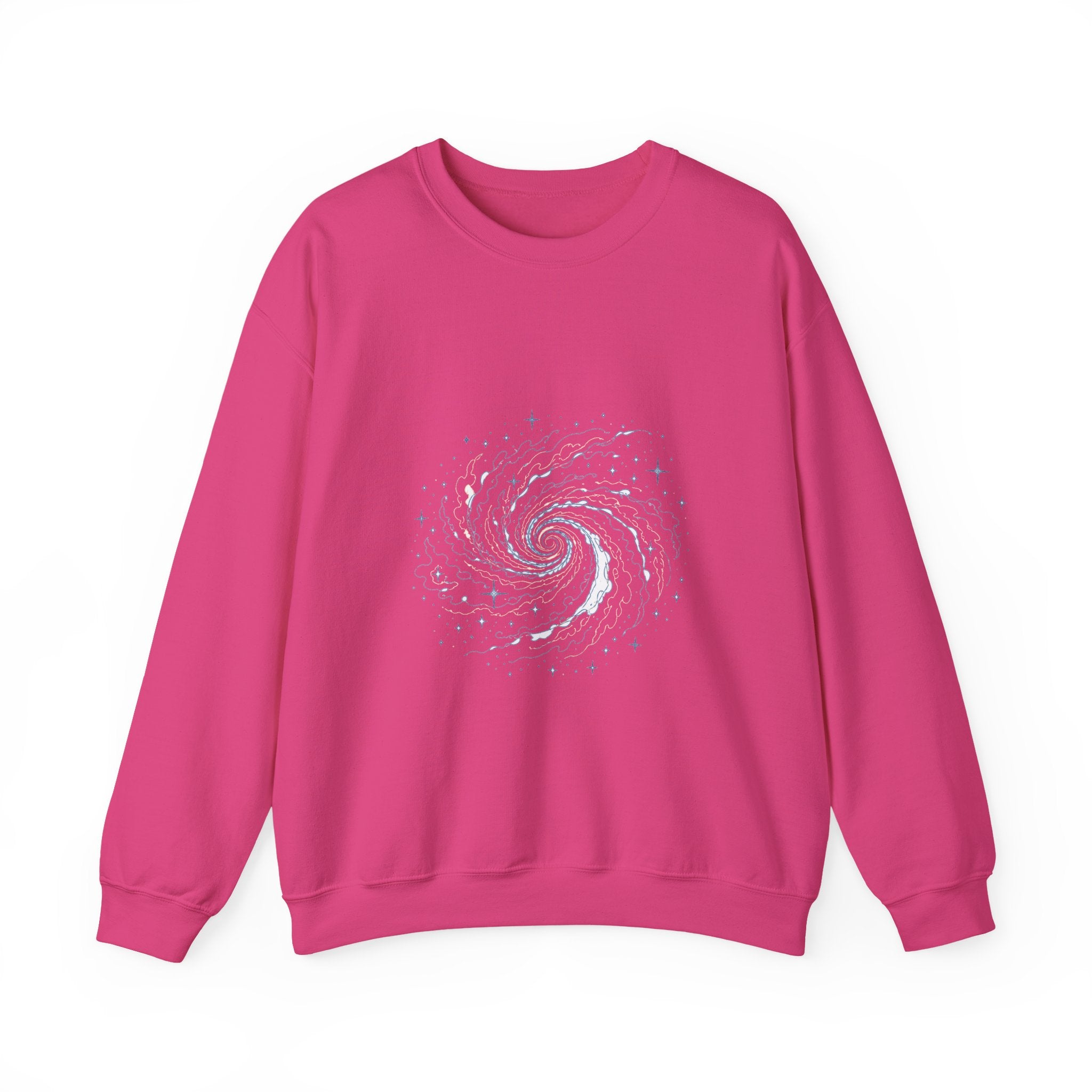Matching Couple Sweatshirt - Galaxy & Supernova Matching Couple Premium Fleece Sweatshirt Minimalist Art His Hers Christmas Gift - Design A