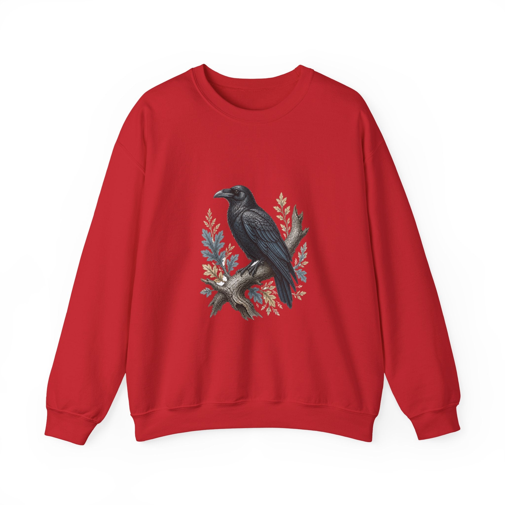 Matching Couple Sweatshirt - Raven & Swan Matching Couple Comfort Colors Crew Vintage Art His Hers Honeymoon Gift - Design A