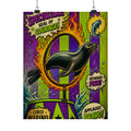 Seal Fire Hoop Wall Art Poster 24×36 Pop Art Restaurant Decor Maximalist Print