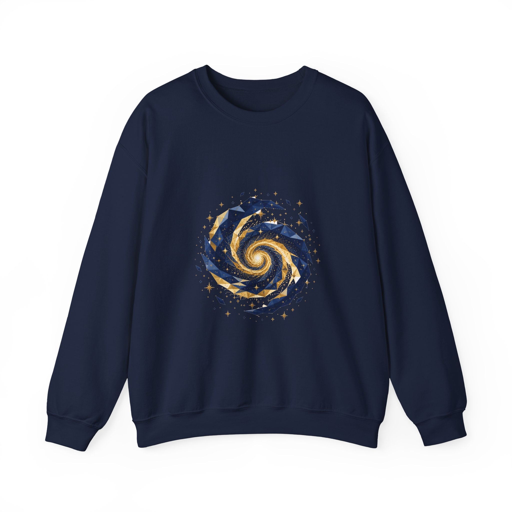 Matching Couple Sweatshirt - Galaxy & Supernova Matching Couple Comfort Colors Crew Geometric Art His Hers Love Gift - Design A