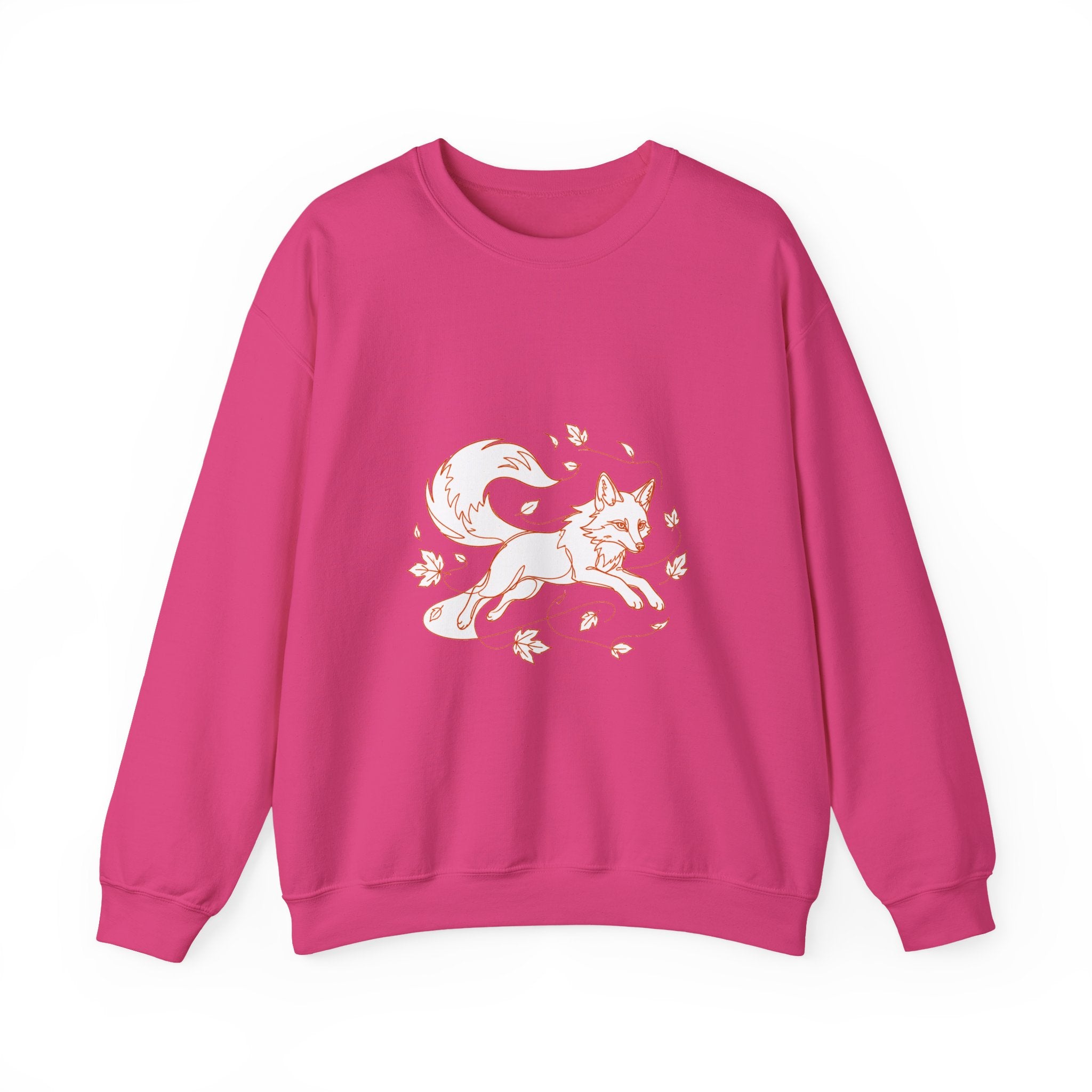 Matching Couple Sweatshirt - Fox & Rabbit Matching Couple Comfort Colors Crew Minimalist Art His Hers Christmas Gift - Design A
