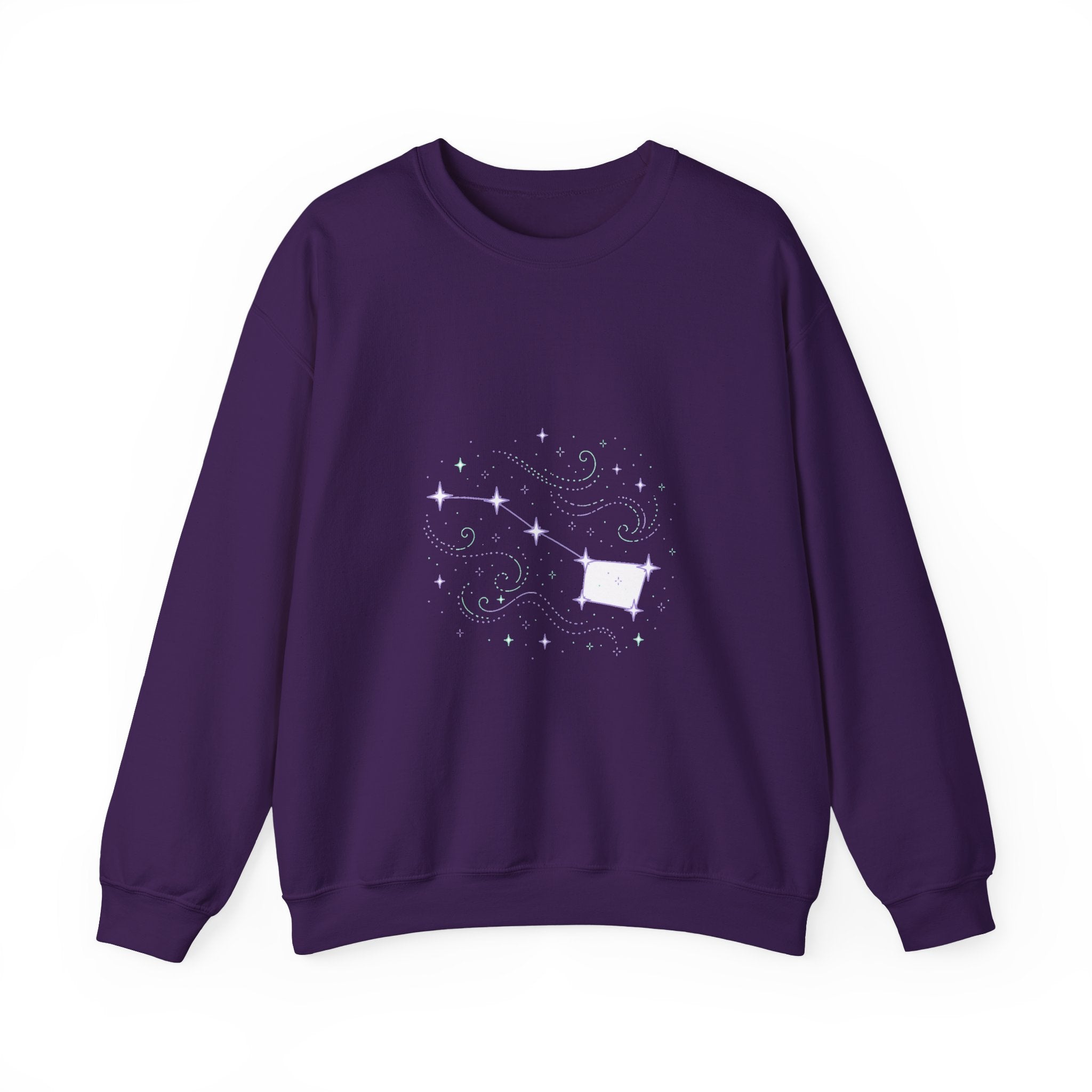 Matching Couple Sweatshirt - Big & Little Dipper Matching Couple Premium Fleece Sweatshirt Minimalist Art His Hers Christmas Gift - Design A