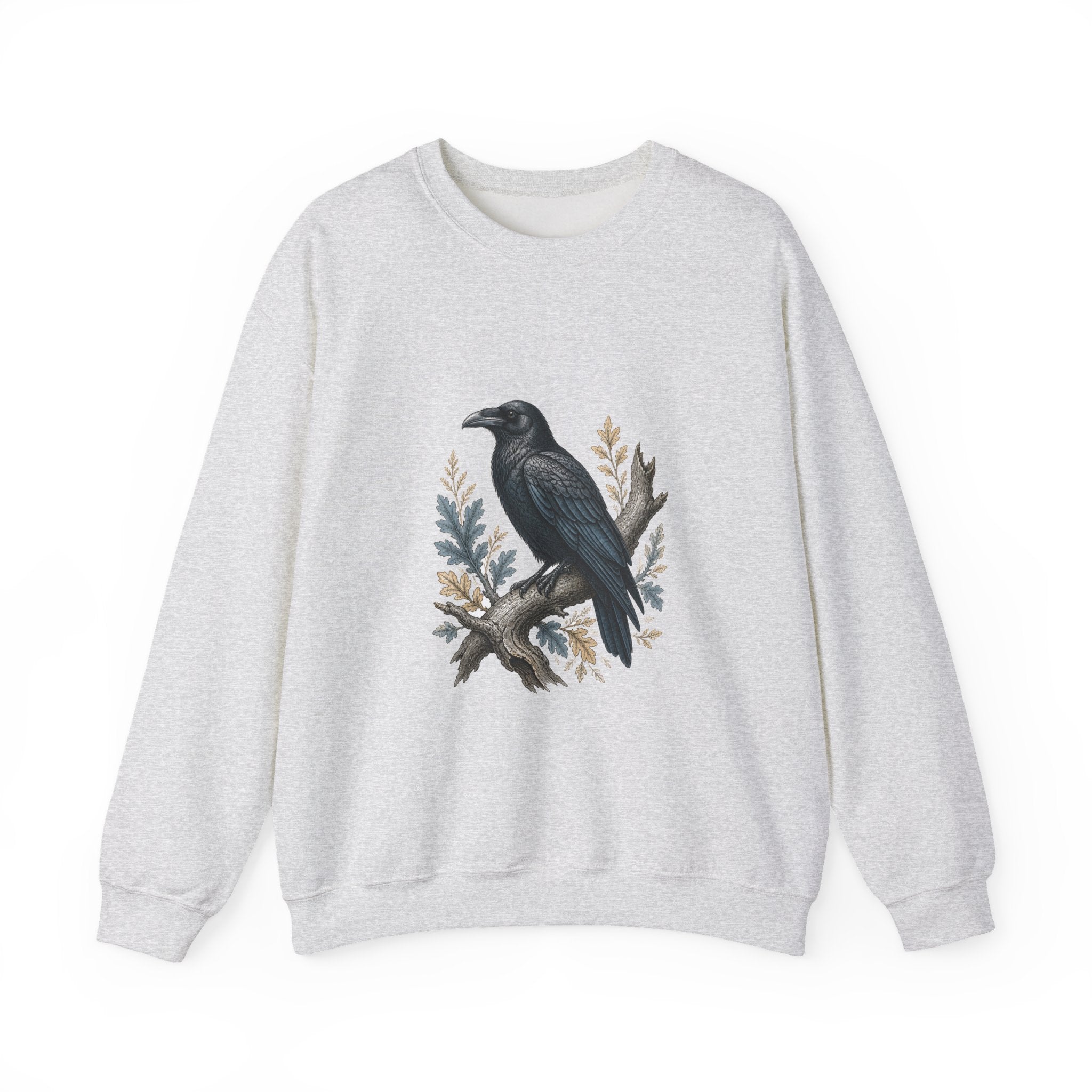 Matching Couple Sweatshirt - Raven & Swan Matching Couple Comfort Colors Crew Vintage Art His Hers Honeymoon Gift - Design A