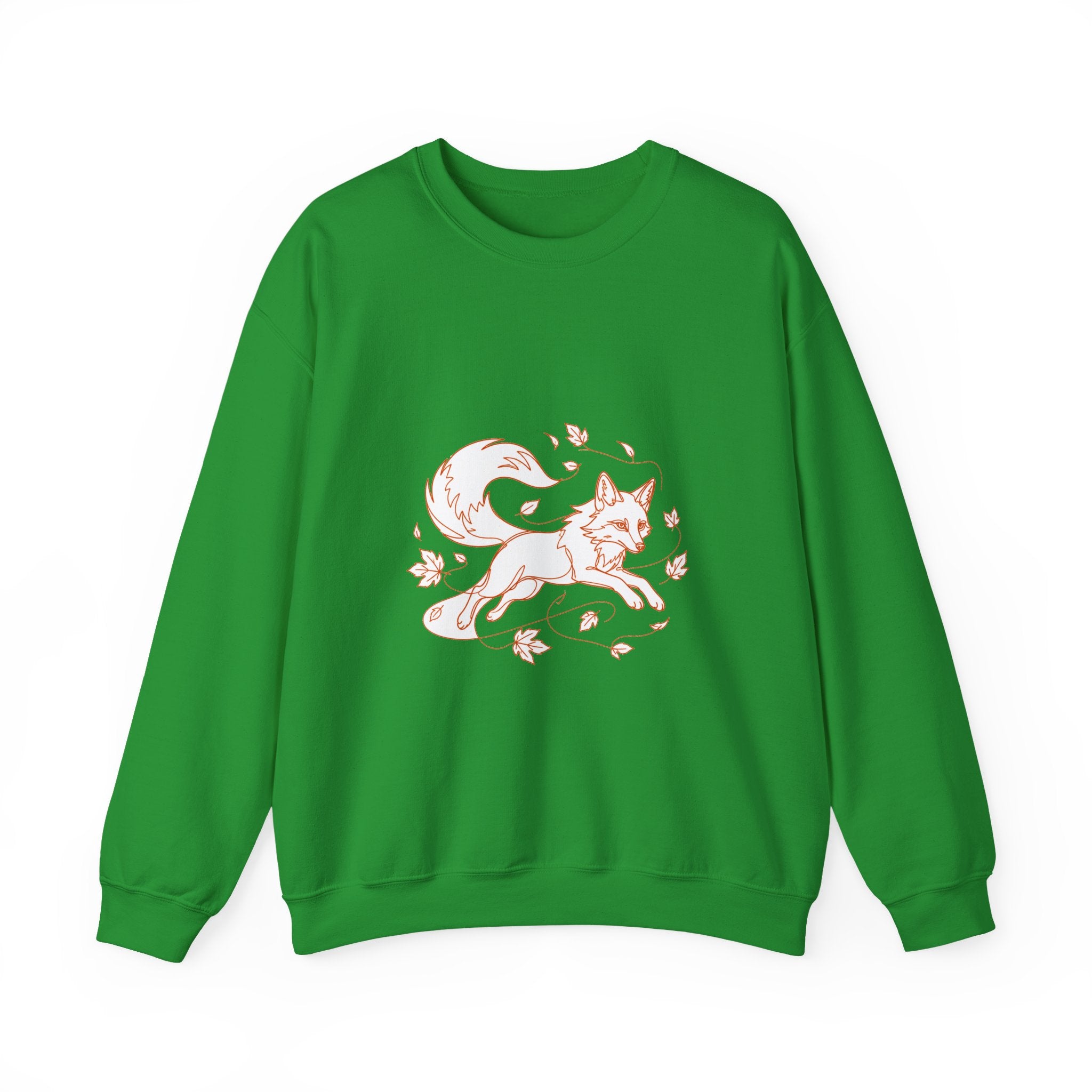 Matching Couple Sweatshirt - Fox & Rabbit Matching Couple Comfort Colors Crew Minimalist Art His Hers Christmas Gift - Design A