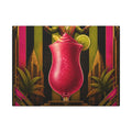 Daiquiri Fruit Juggler Wall Art Canvas 16×20 Art Deco Entryway Decor Maximalist Print