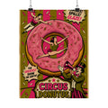 Donut Circus Ring Wall Art Poster 18×24 Pop Art Living Room Decor Maximalist Print