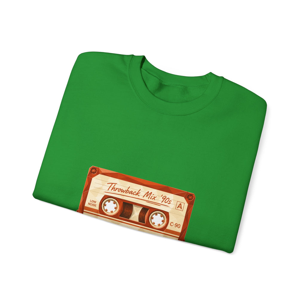 Matching Couple Sweatshirt - Vinyl & Cassette Matching Couple Premium Fleece Sweatshirt Geometric Art His Hers Love Gift - Design B