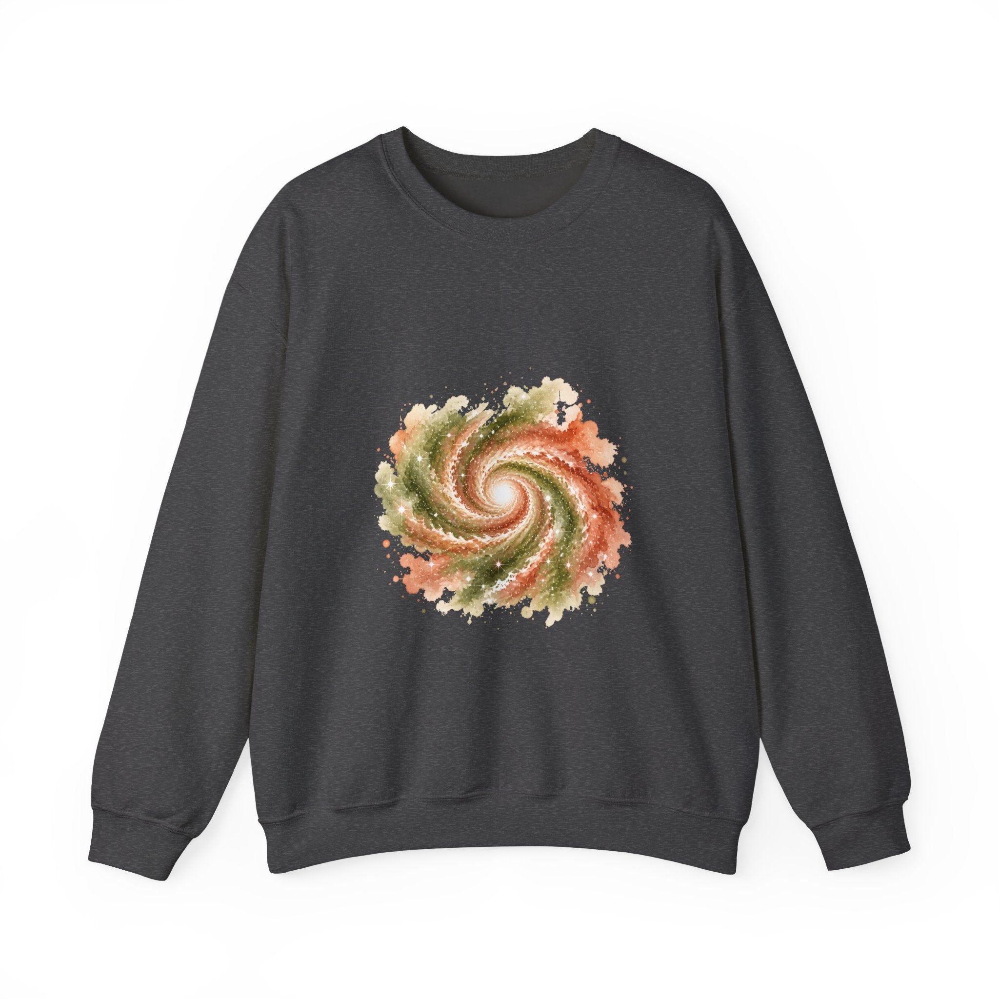 Matching Couple Sweatshirt - Galaxy & Supernova Matching Couple Crewneck Sweatshirt Watercolor Art His Hers Engagement Gift - Design A