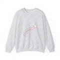 Matching Couple Sweatshirt - Shooting Star & North Star Matching Couple Crewneck Sweatshirt Minimalist Art His Hers Valentine Gift - Design A