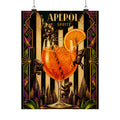 Aperol Spritz Monkeys Wall Art Poster 18×24 Art Deco Entryway Decor Maximalist Print