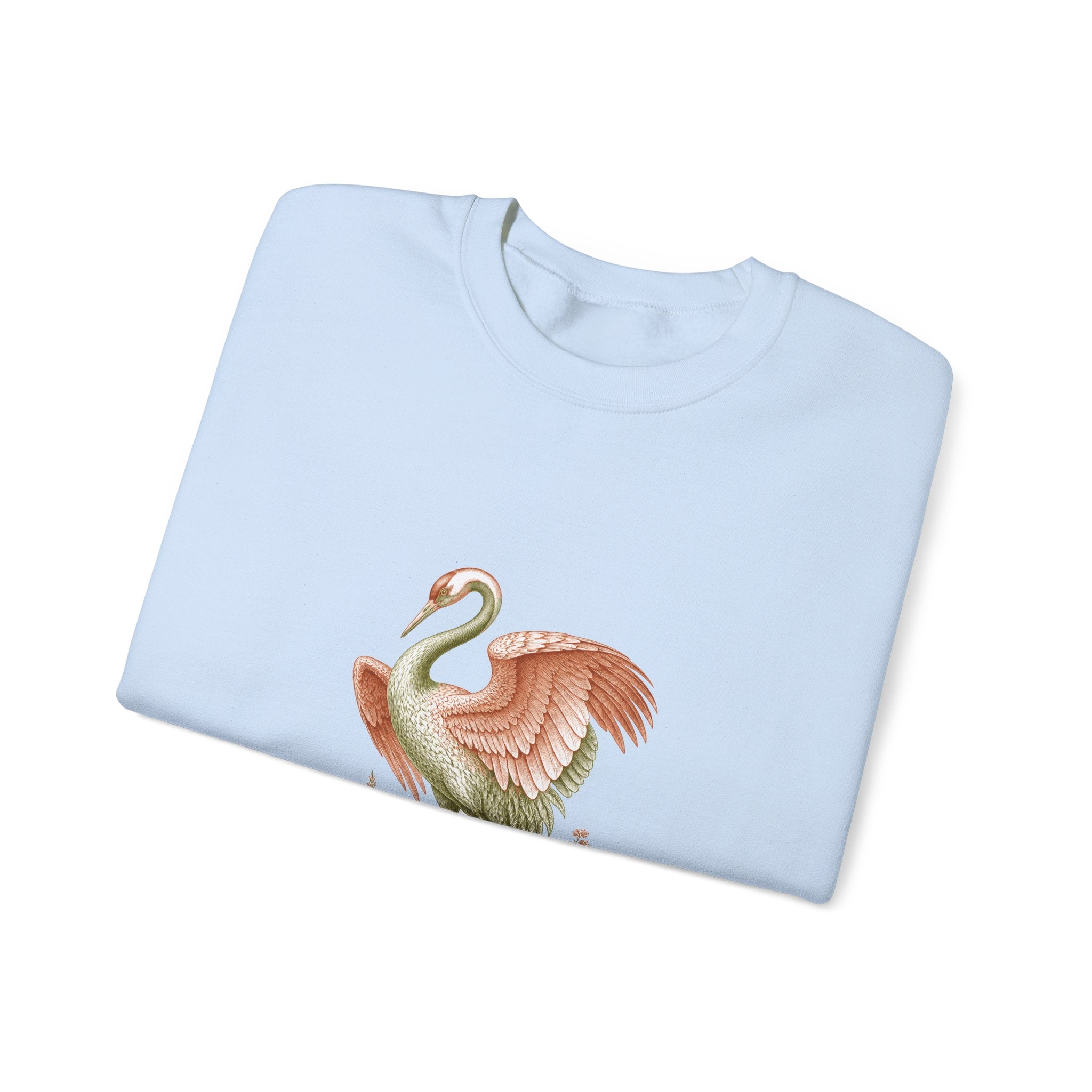Matching Couple Sweatshirt - Tiger & Crane Matching Couple Premium Fleece Sweatshirt Vintage Art His Hers Honeymoon Gift - Design B