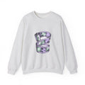 Matching Couple Sweatshirt - Camera & Film Matching Couple Comfort Colors Crew Hand-Drawn Art His Hers Anniversary Gift - Design B
