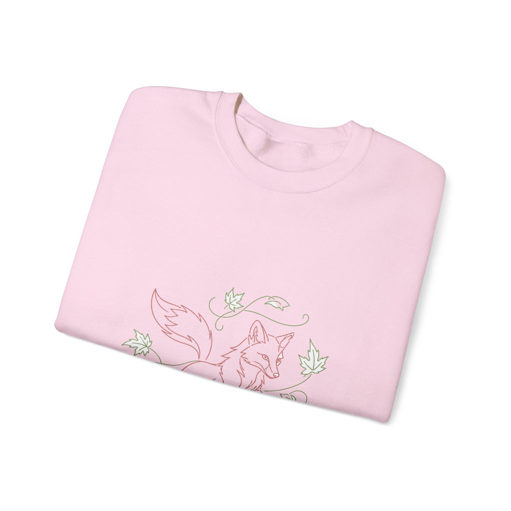 Matching Couple Sweatshirt - Fox & Rabbit Matching Couple Premium Fleece Sweatshirt Minimalist Art His Hers Christmas Gift - Design A