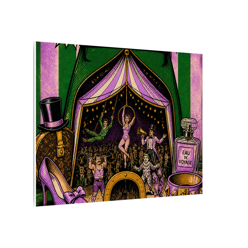 Handbag Big Top Wall Art Canvas 16×20 Pop Art Living Room Decor Maximalist Print