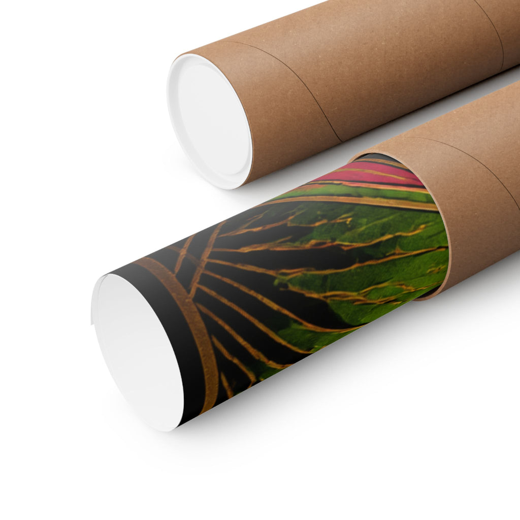 Sushi Roll Cannon Wall Art Poster 18×24 Art Deco Entryway Decor Maximalist Print