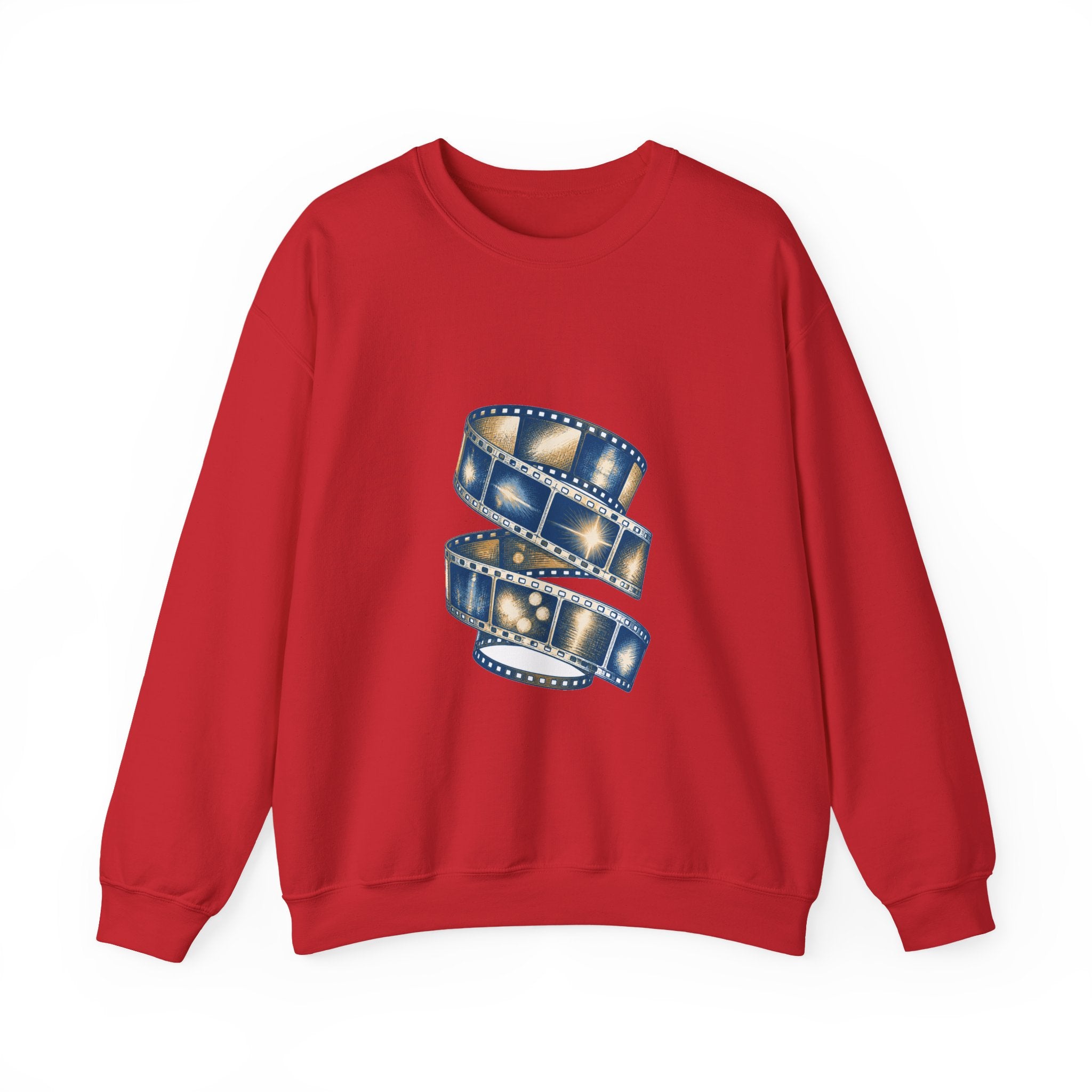 Matching Couple Sweatshirt - Camera & Film Matching Couple Crewneck Sweatshirt Hand-Drawn Art His Hers Best Friend Gift - Design B