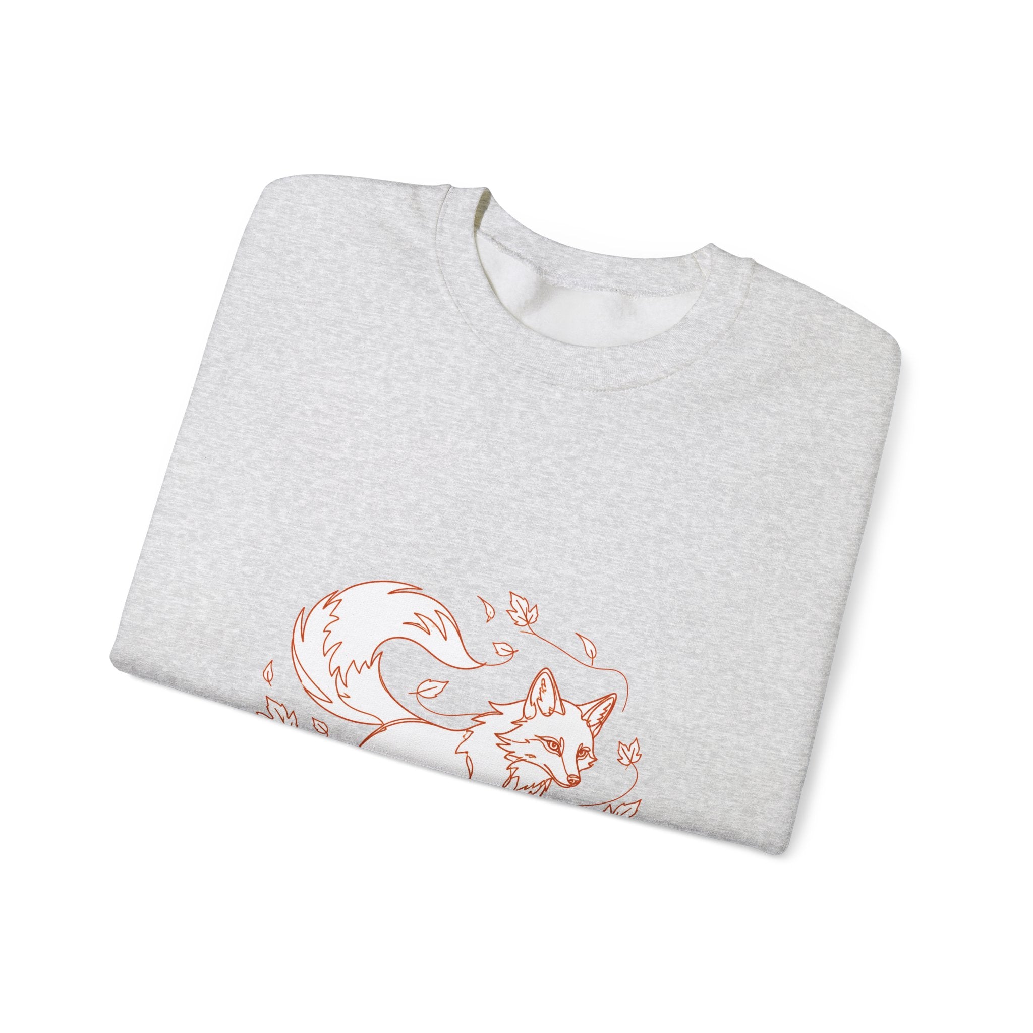 Matching Couple Sweatshirt - Fox & Rabbit Matching Couple Comfort Colors Crew Minimalist Art His Hers Christmas Gift - Design A