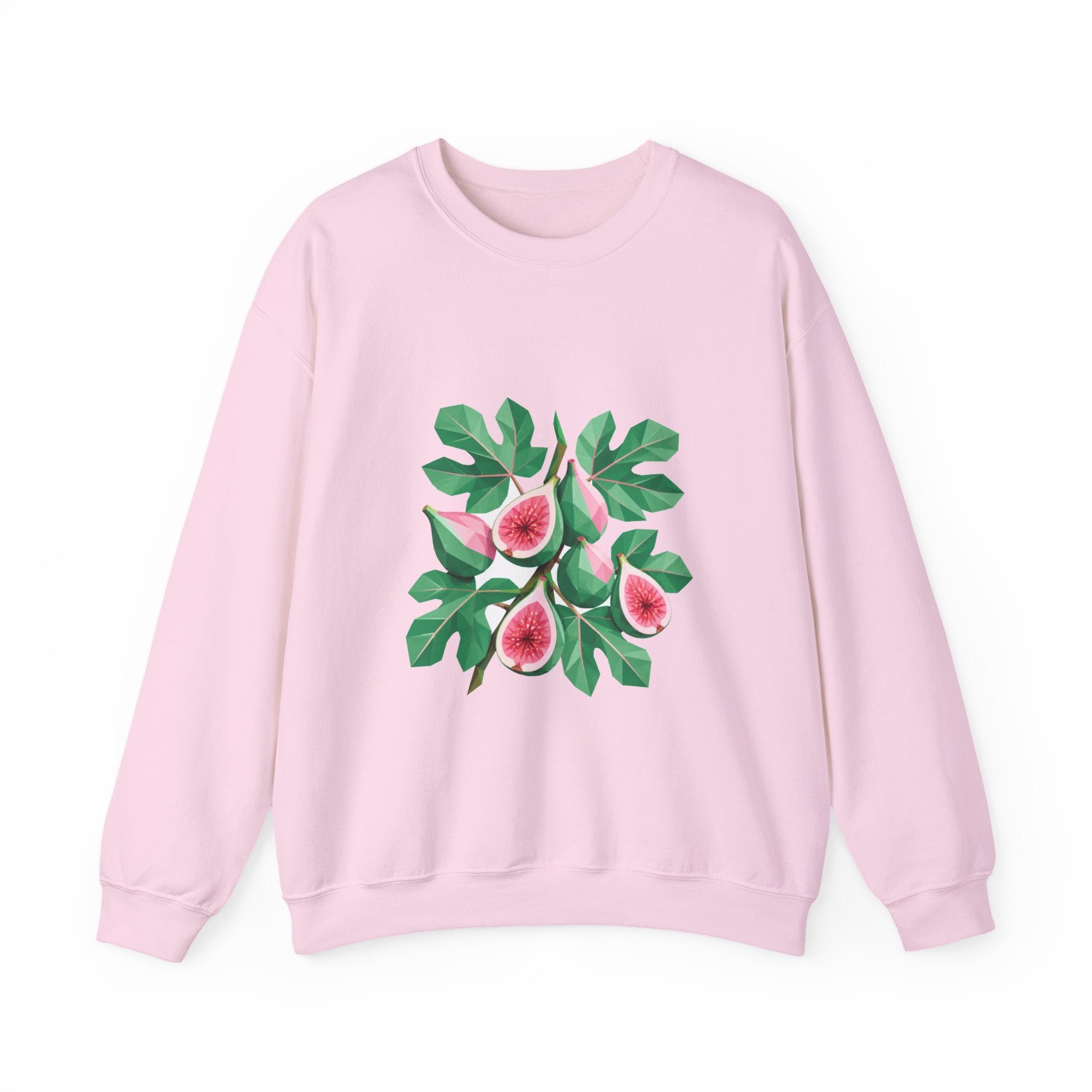 Matching Couple Sweatshirt - Olive Branch & Fig Matching Couple Comfort Colors Crew Geometric Art His Hers Love Gift - Design B