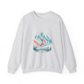 Matching Couple Sweatshirt - Aurora & Southern Cross Matching Couple Comfort Colors Crew Hand-Drawn Art His Hers Anniversary Gift - Design A