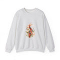 Matching Couple Sweatshirt - Koi Fish Yin Yang Matching Couple Comfort Colors Crew Watercolor Art His Hers Birthday Gift - Design B