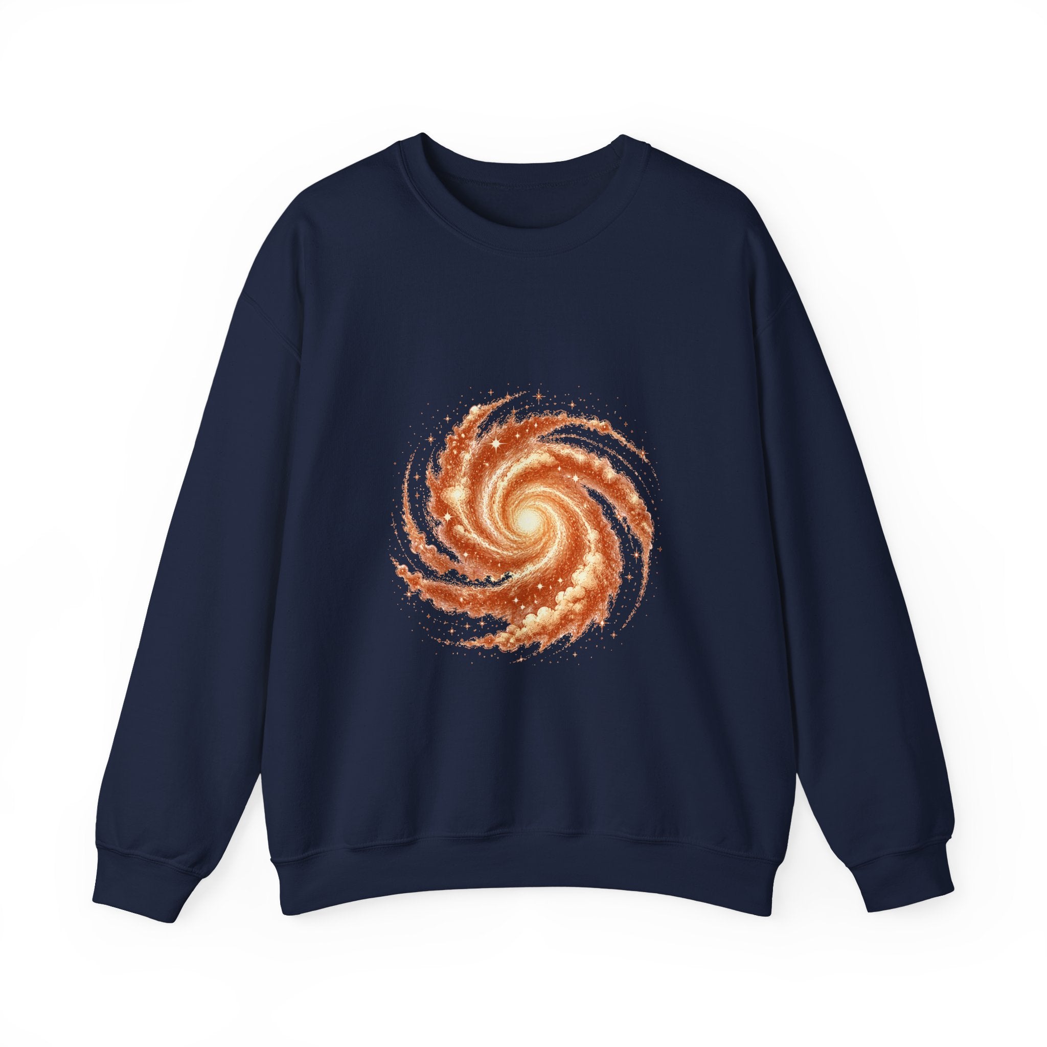 Matching Couple Sweatshirt - Galaxy & Supernova Matching Couple Crewneck Sweatshirt Hand-Drawn Art His Hers Best Friend Gift - Design A