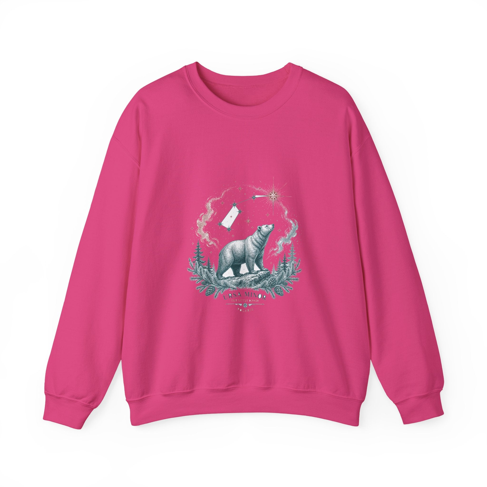 Matching Couple Sweatshirt - Big & Little Dipper Matching Couple Comfort Colors Crew Vintage Art His Hers Honeymoon Gift - Design B