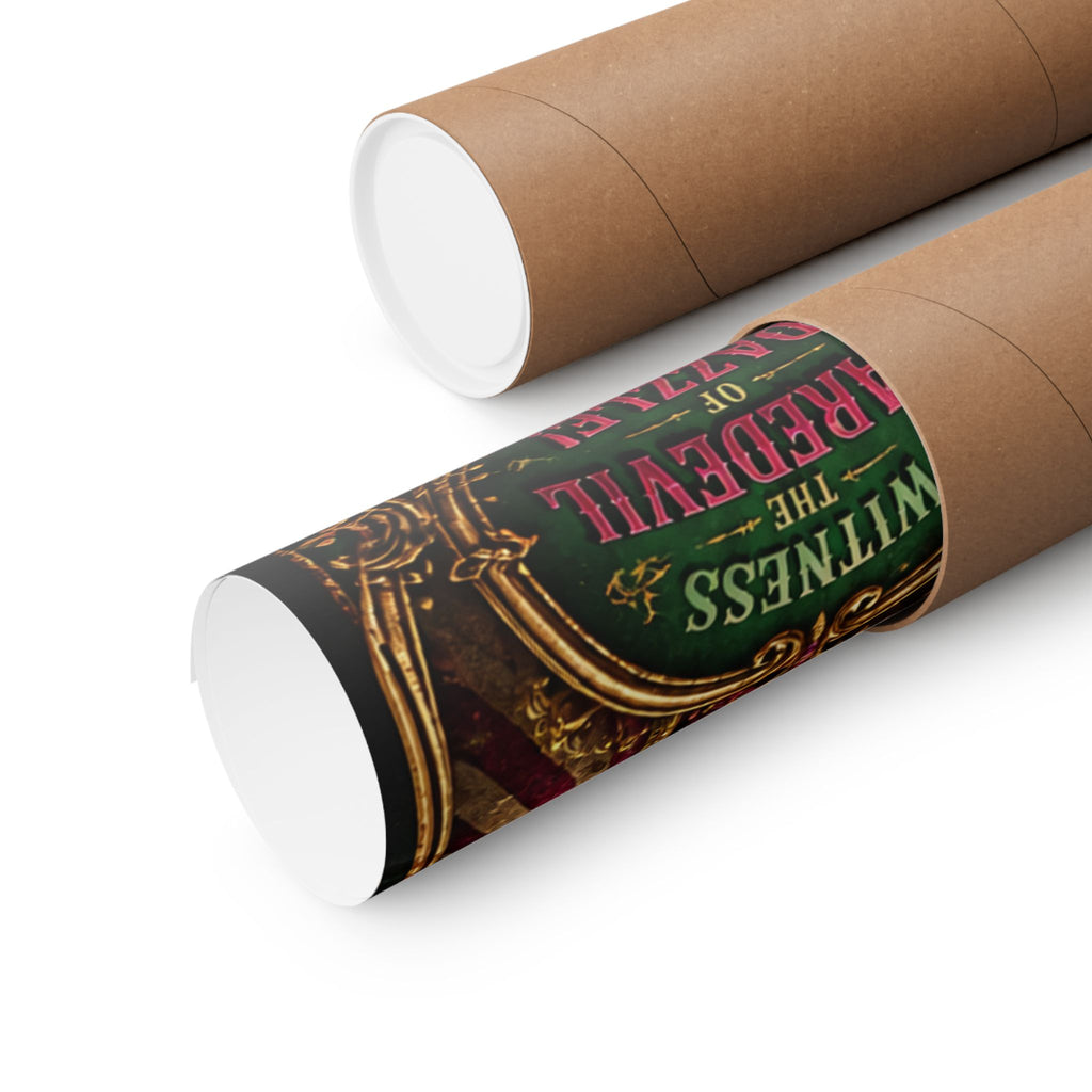 Lipstick Cannon Wall Art Poster 24×36 Baroque Studio Decor Maximalist Print