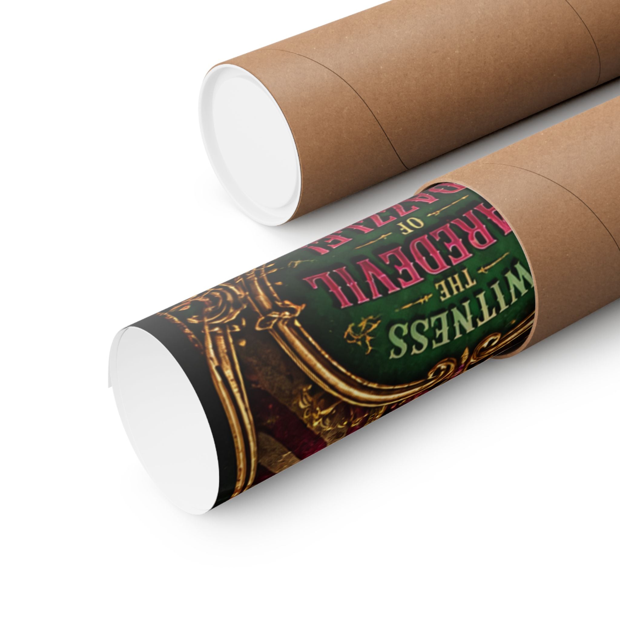 Lipstick Cannon Wall Art Poster 24×36 Baroque Studio Decor Maximalist Print
