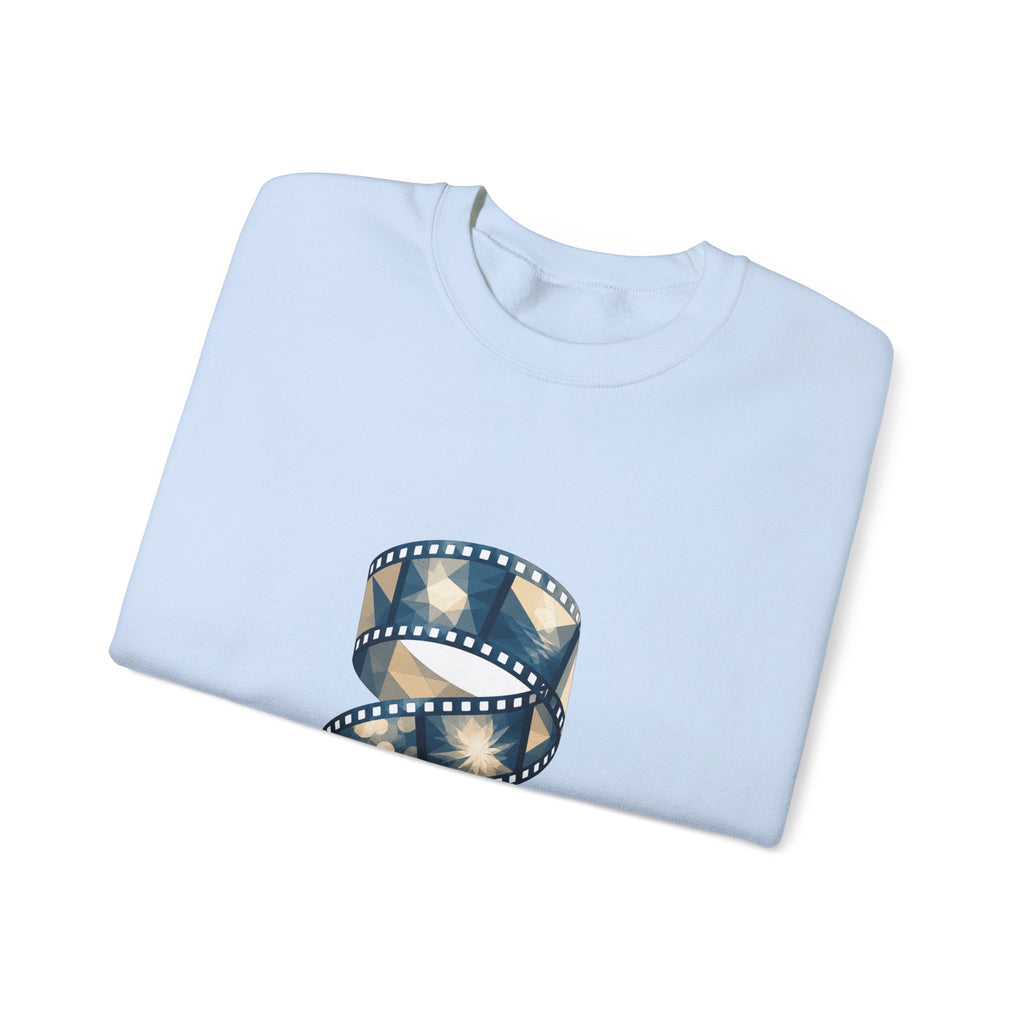 Matching Couple Sweatshirt - Camera & Film Matching Couple Comfort Colors Crew Geometric Art His Hers Love Gift - Design B