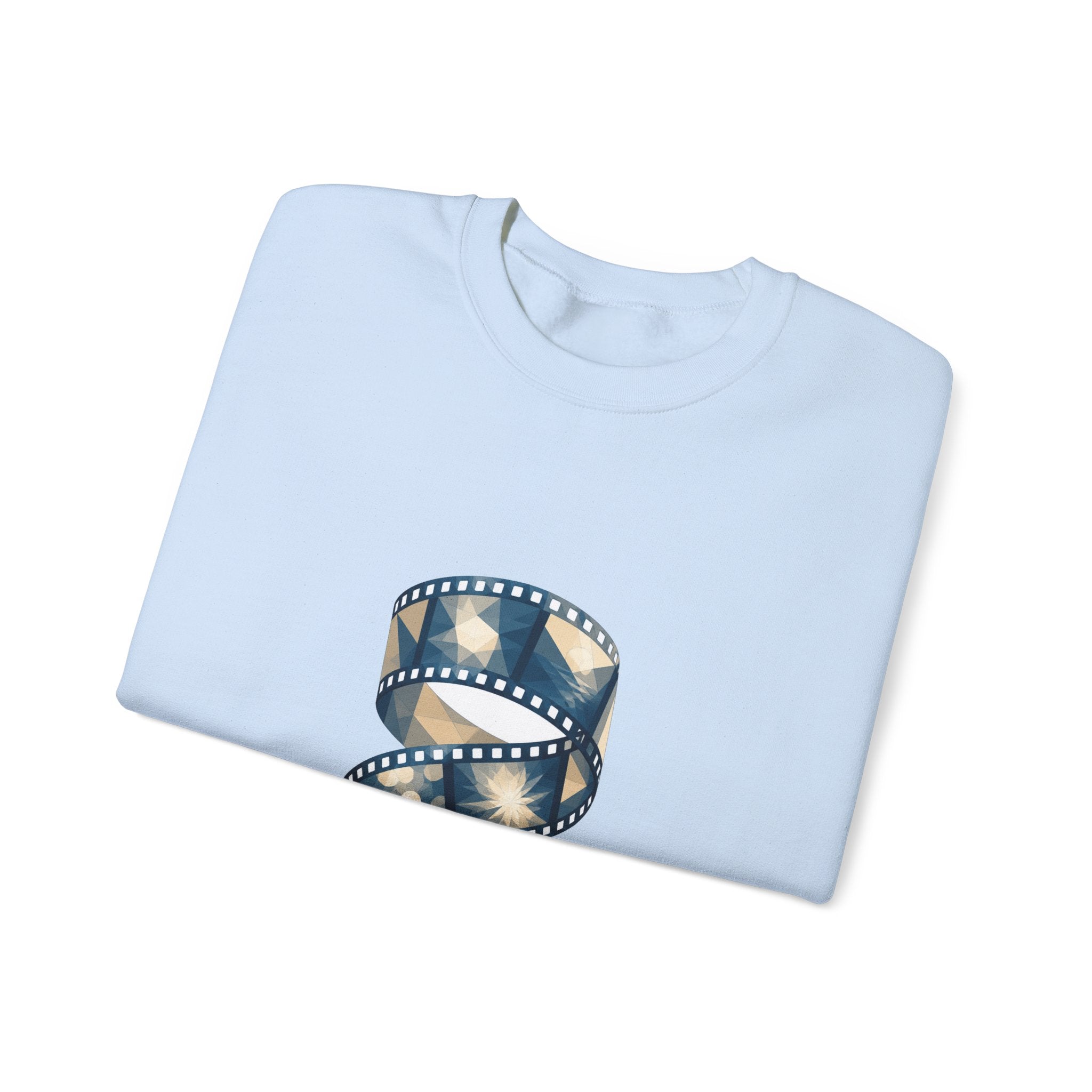 Matching Couple Sweatshirt - Camera & Film Matching Couple Comfort Colors Crew Geometric Art His Hers Love Gift - Design B