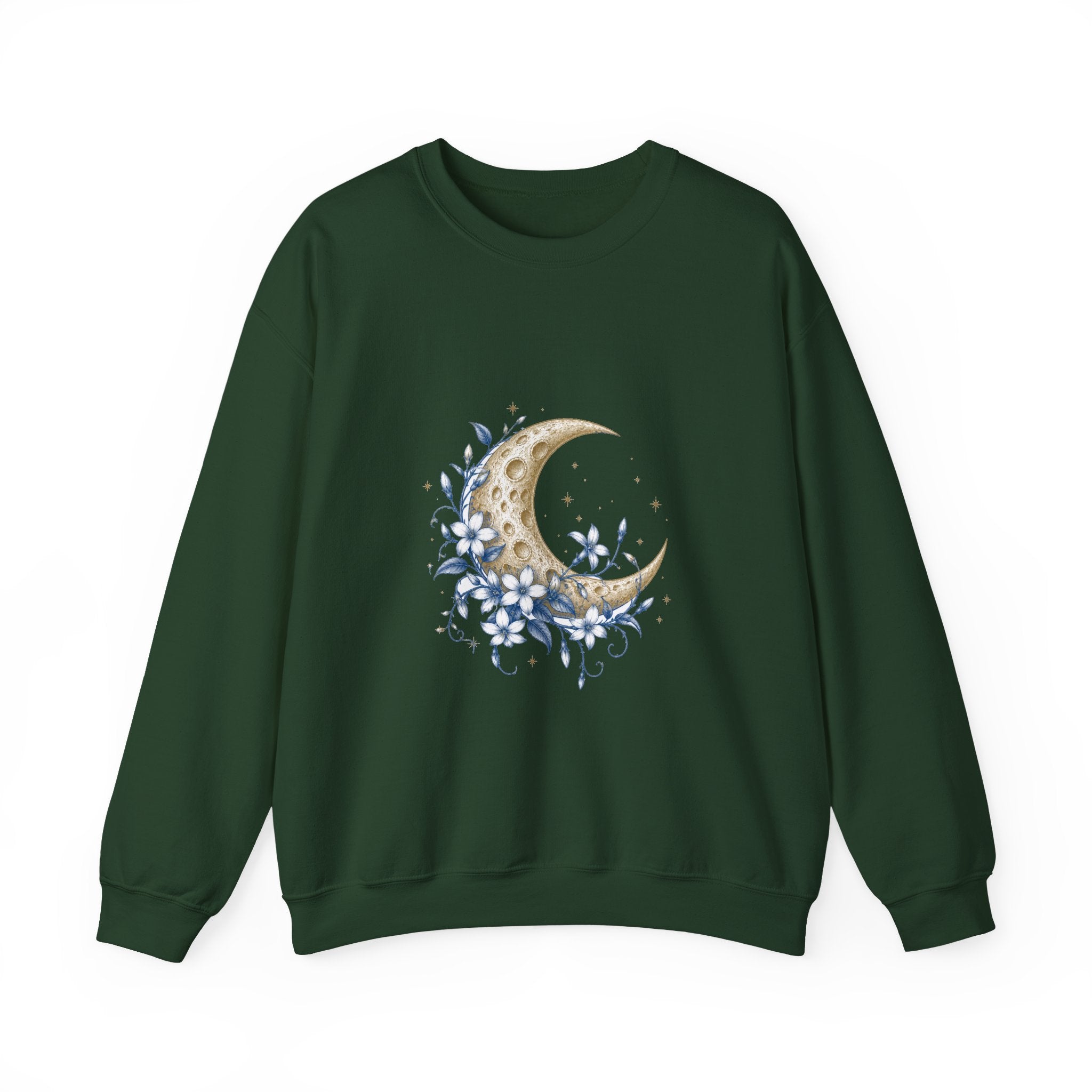 Matching Couple Sweatshirt - Sun & Moon Matching Couple Premium Fleece Sweatshirt Vintage Art His Hers Honeymoon Gift - Design A